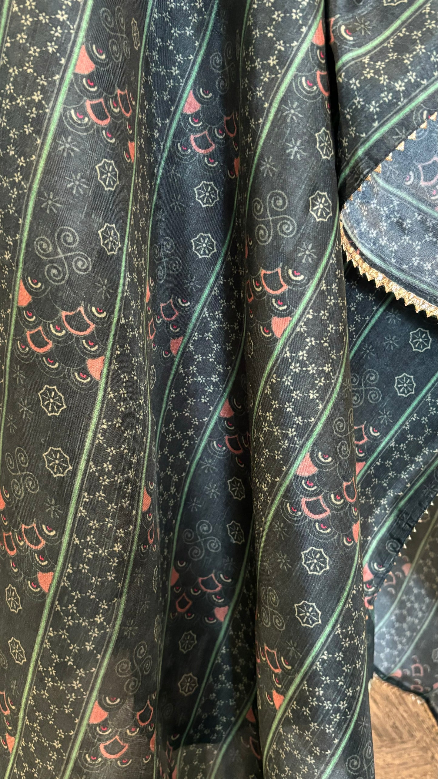 Charcoal Printed - 3pc