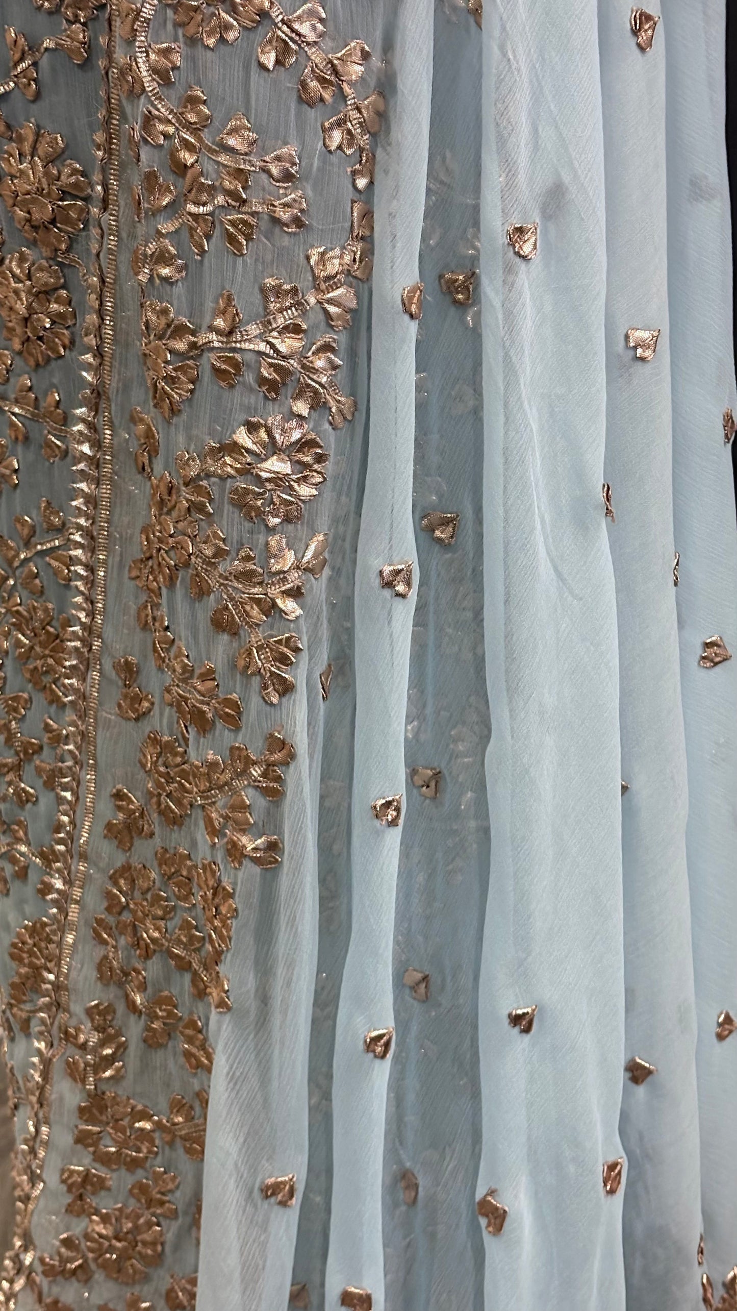 Baby Blue Gota - 3pc