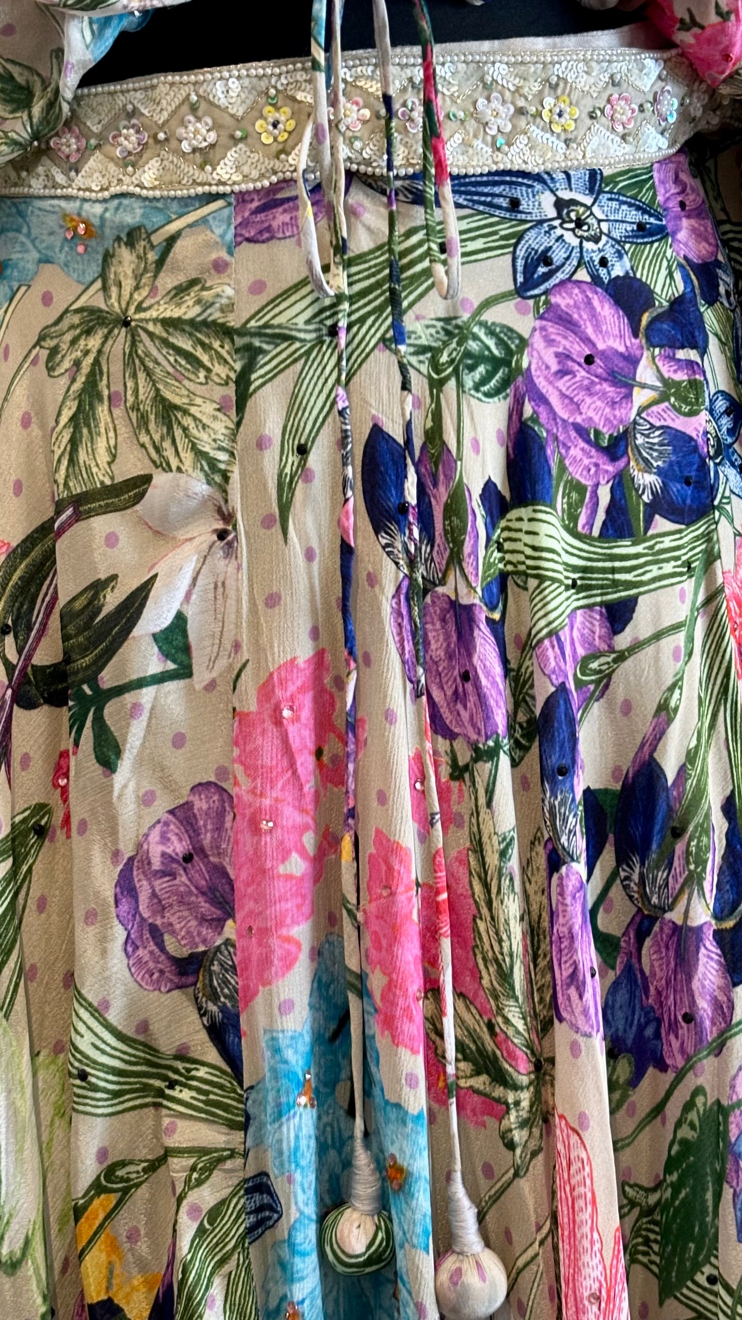 Floral Boho Lengha - 2pc