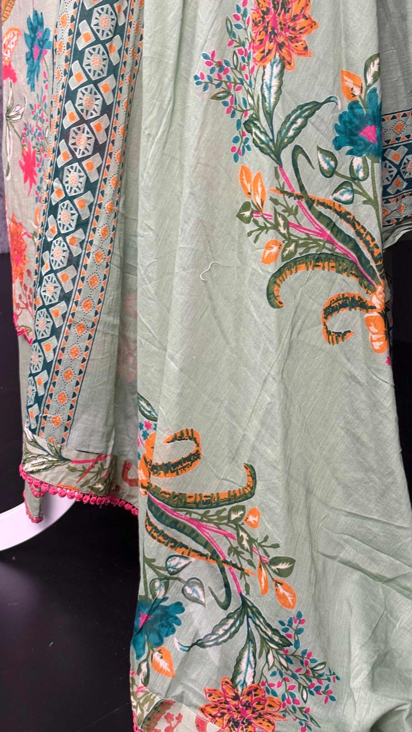 Bright Floral Cotton Set - 3pc