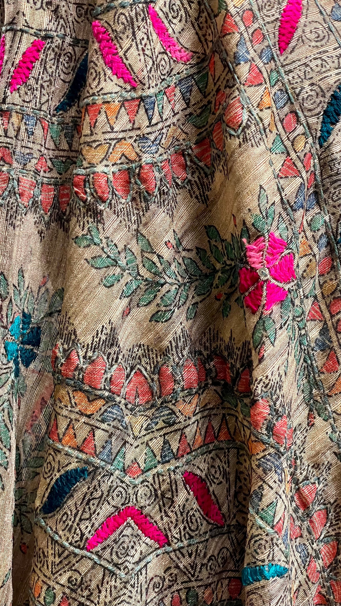 Printed Tussar - 3pc