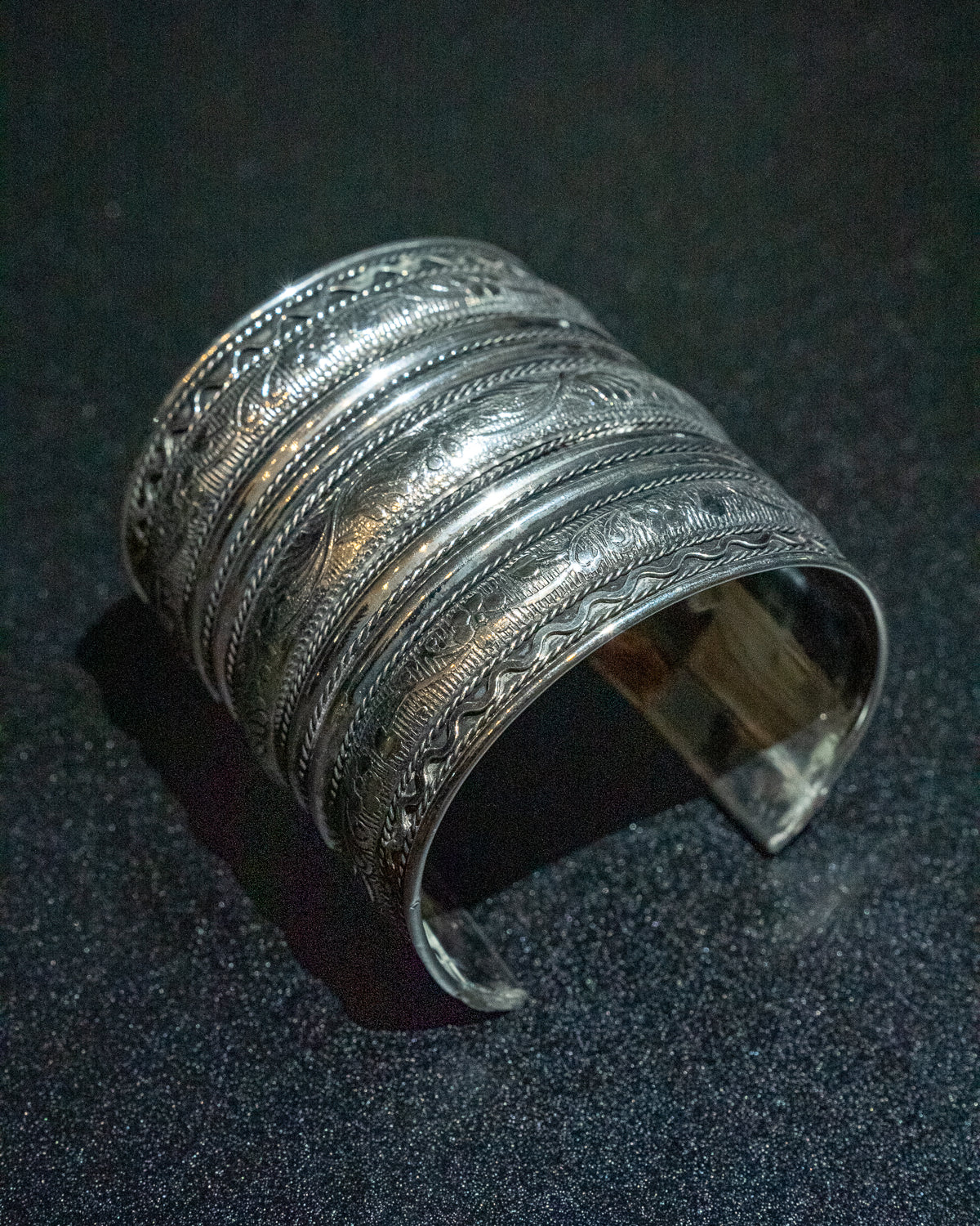 Statement Arm Cuff - Swirl