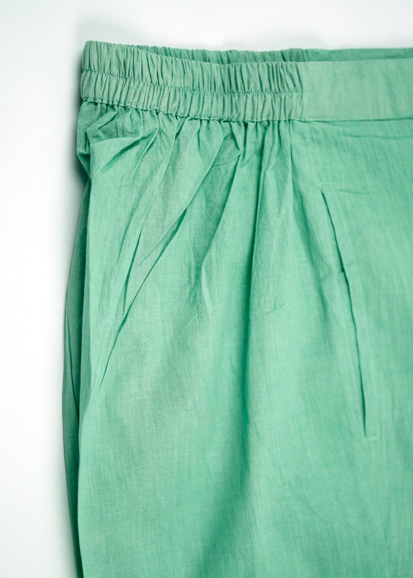 Teal Straight Leg Trouser