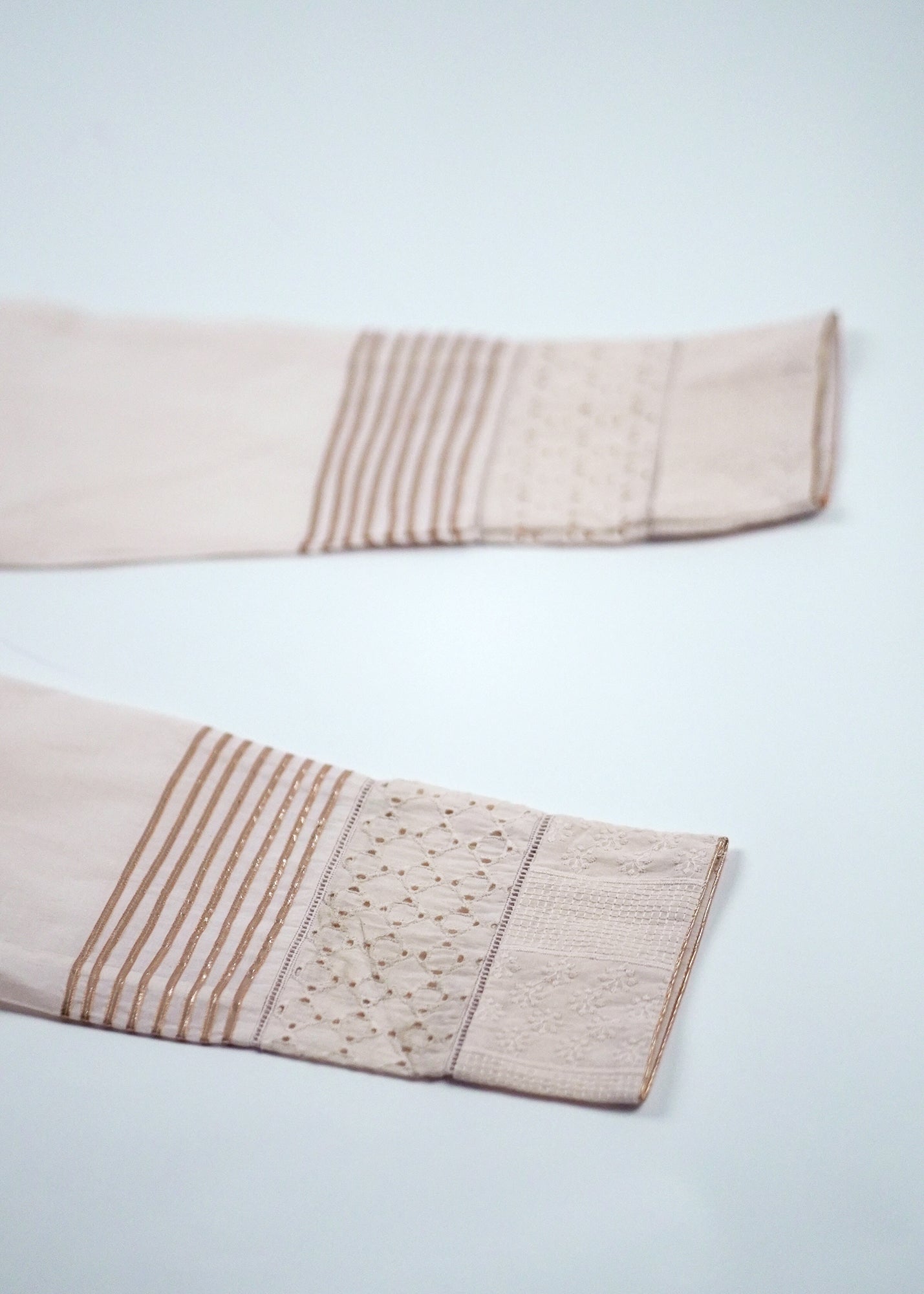 Ivory Gota Straight Leg Trouser
