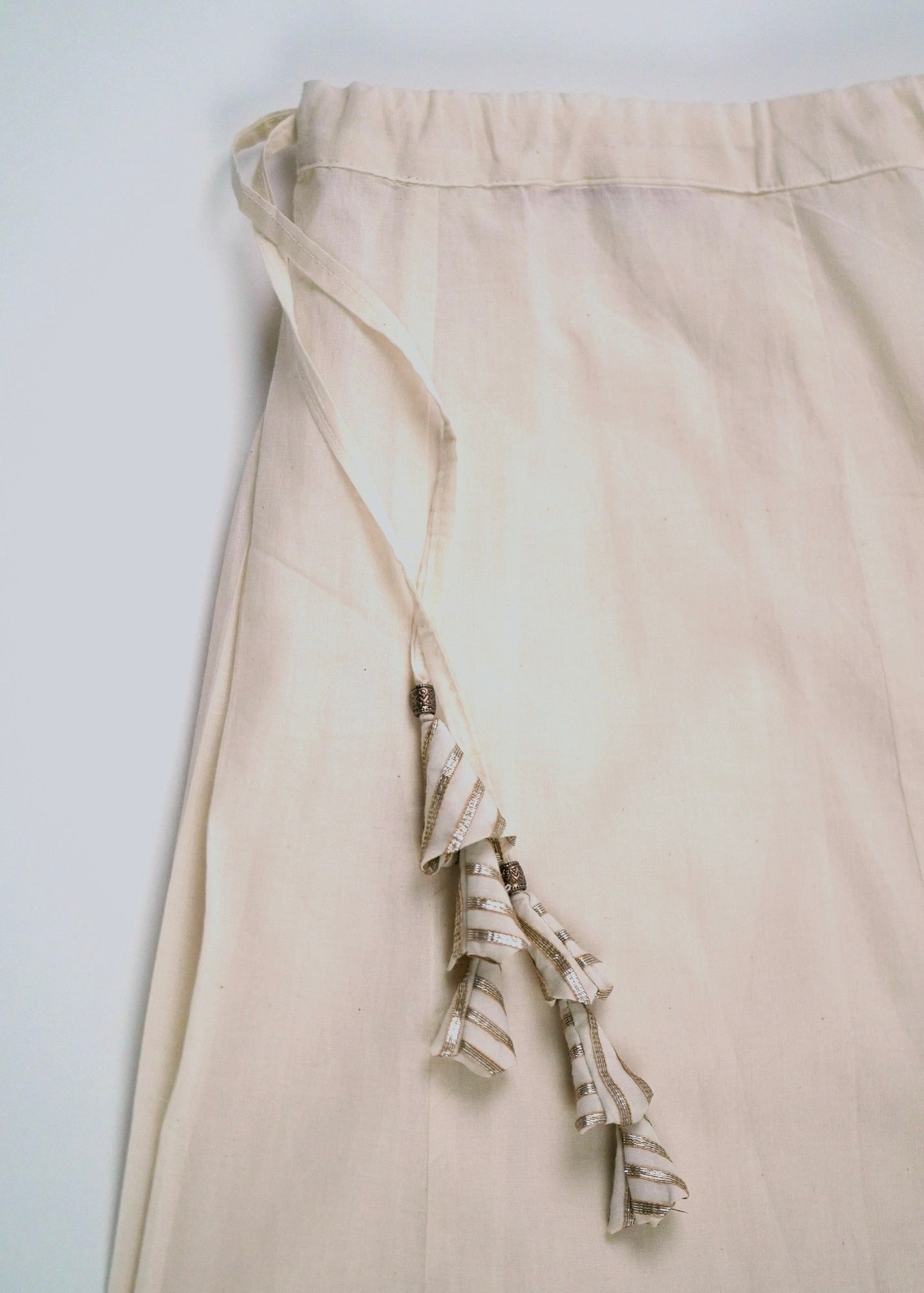 Ivory Wide Leg Trouser