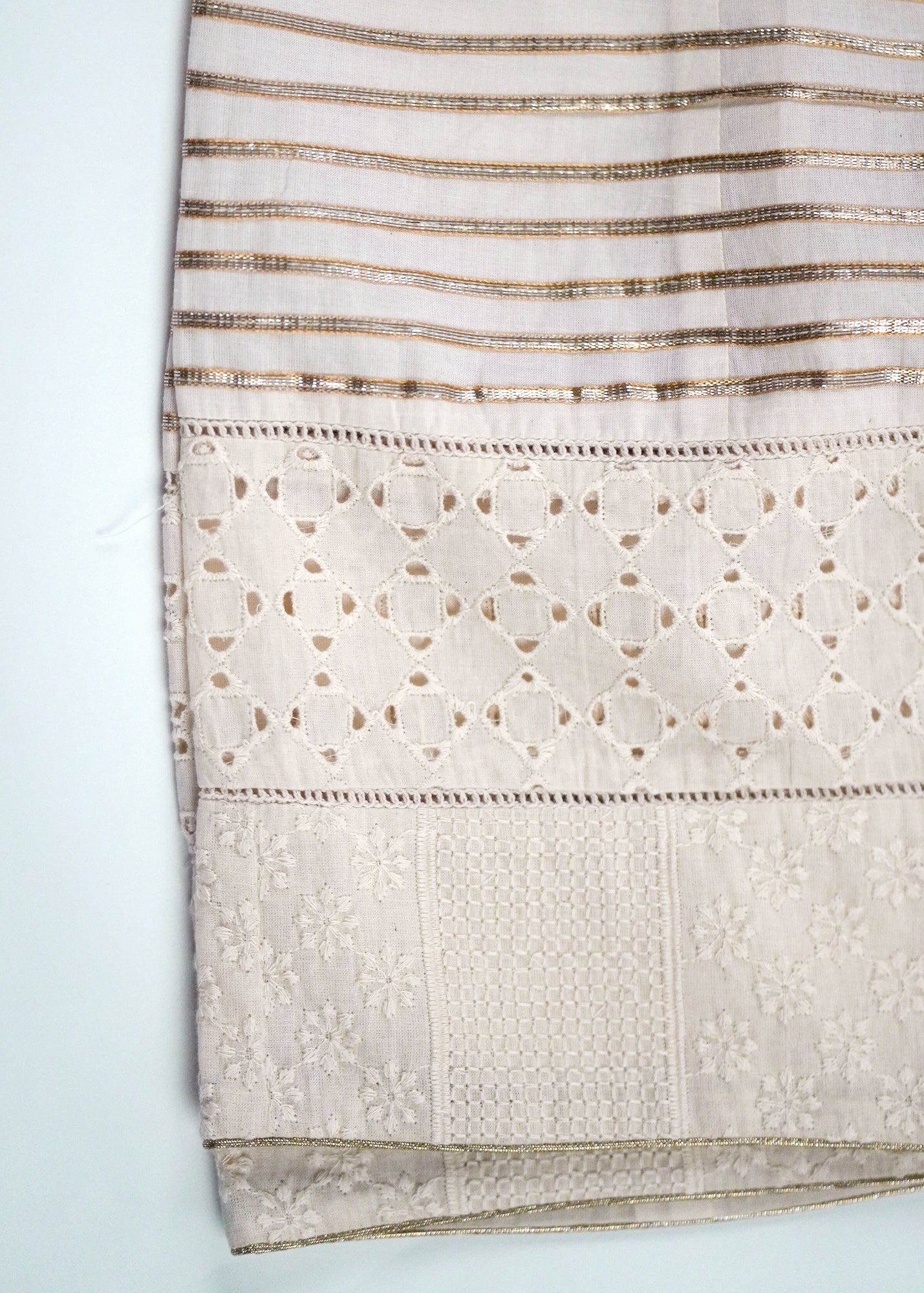 Ivory Wide Leg Trouser