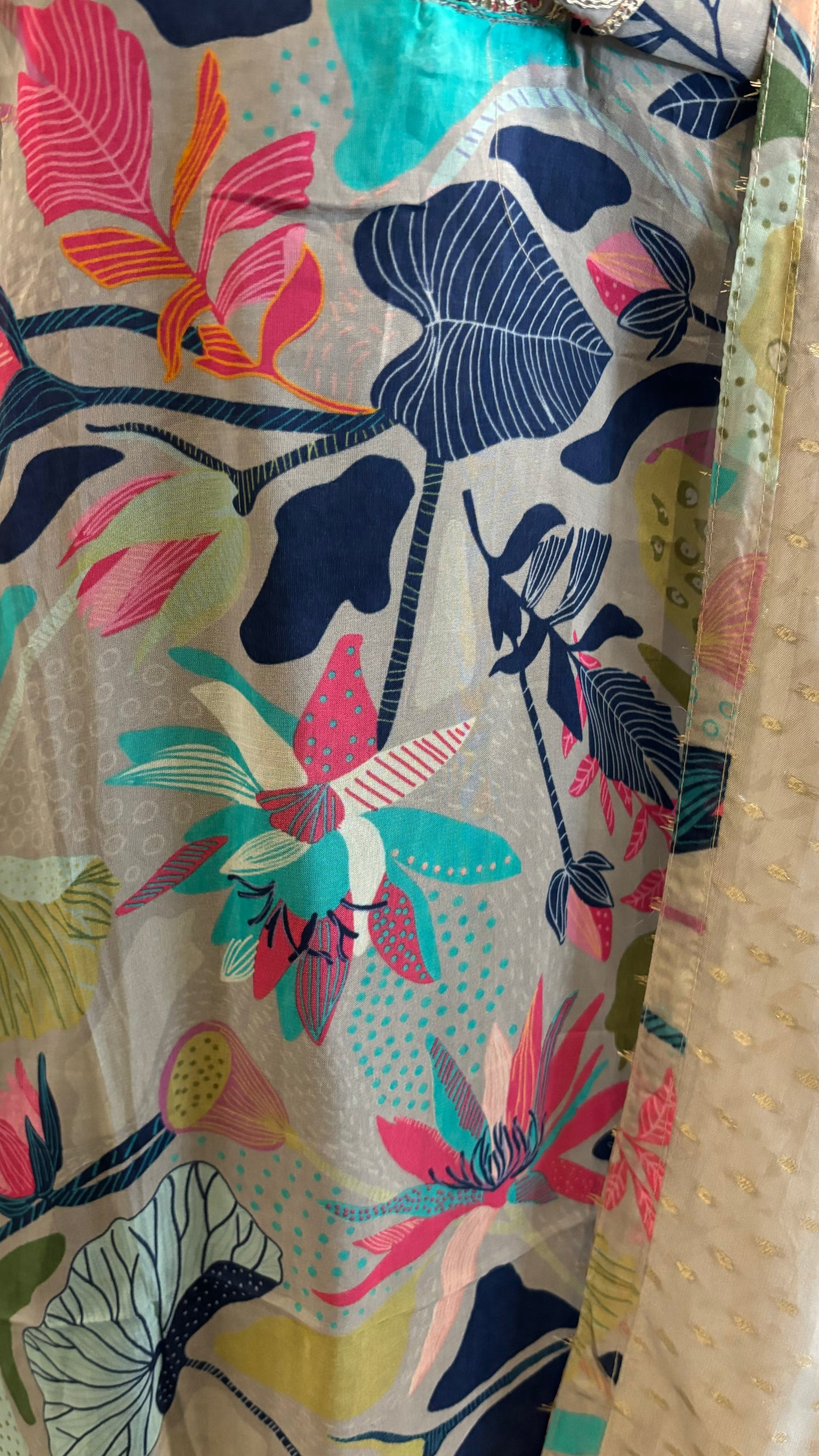 Printed Organza - 3pc