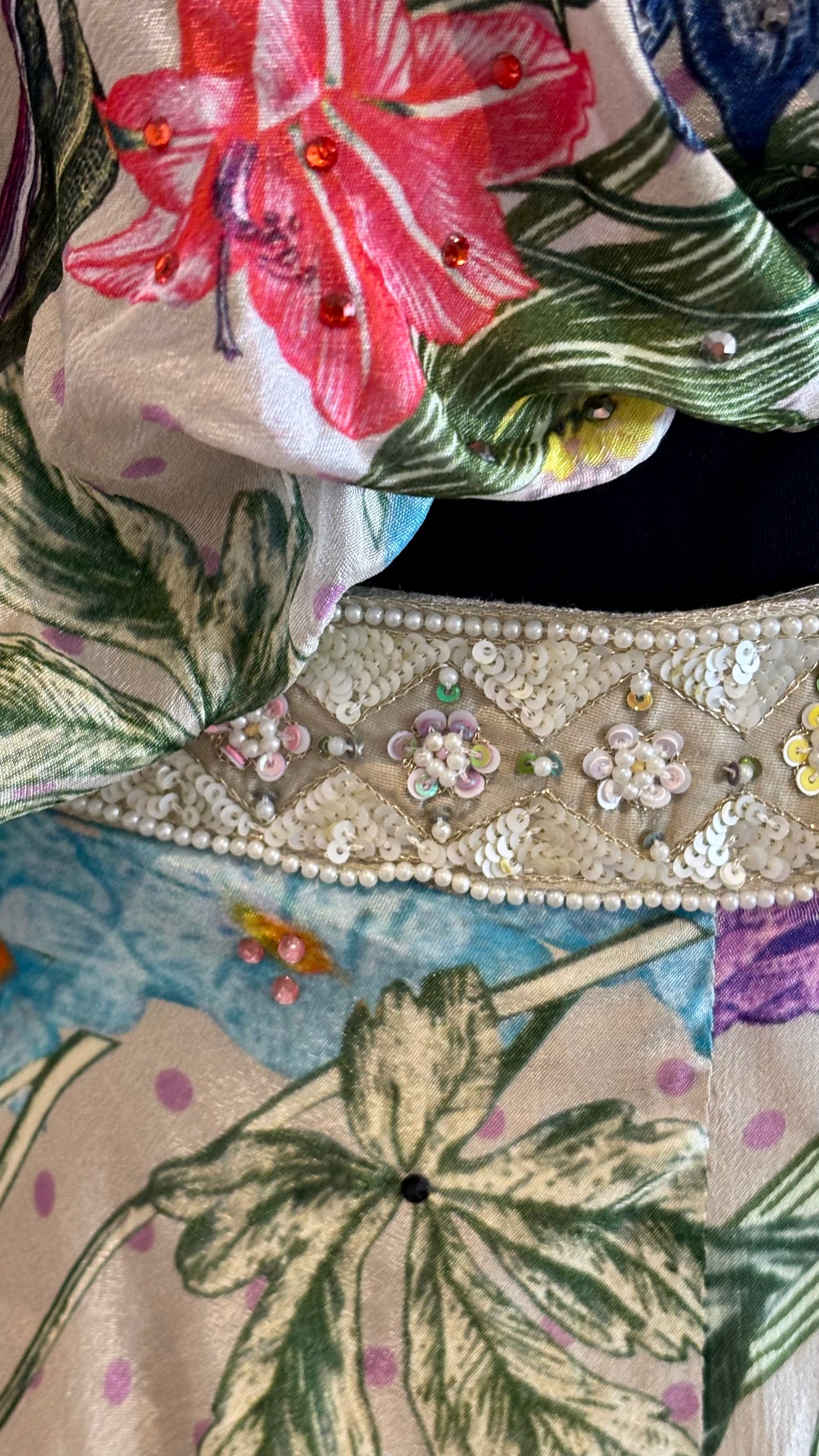 Floral Boho Lengha - 2pc
