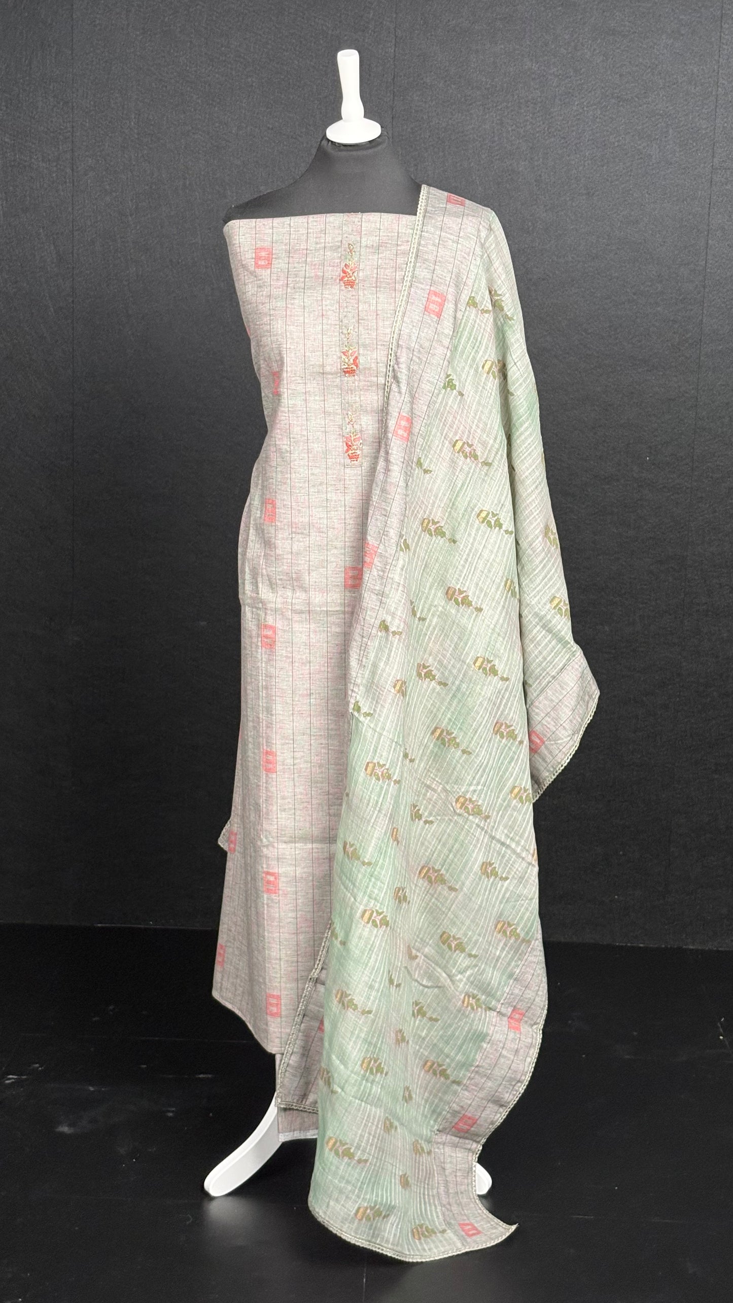 Textured Linen Cotton - 3pc