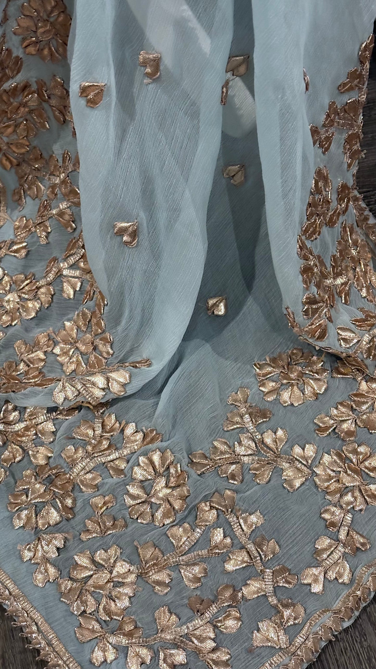 Baby Blue Gota - 3pc