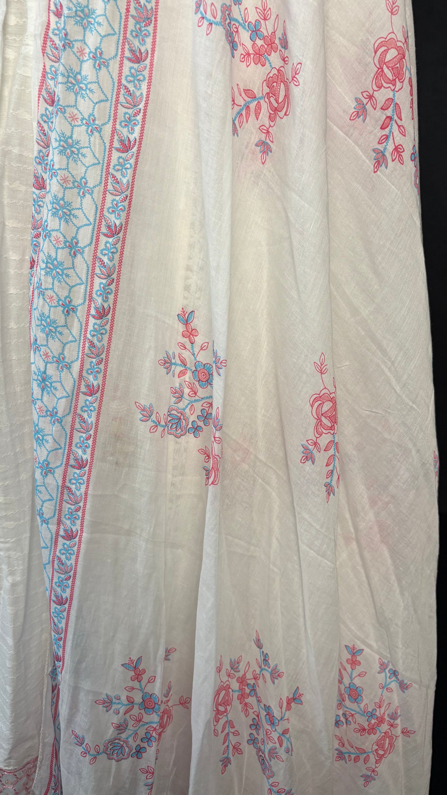 Embellished Cotton Kameez Set - 3pc