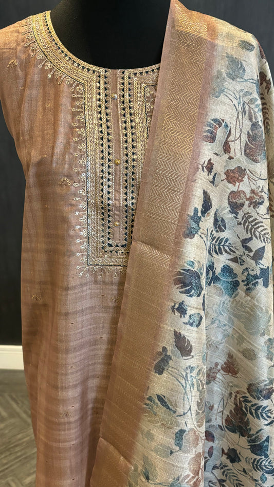 Tussar Silk - 3pc