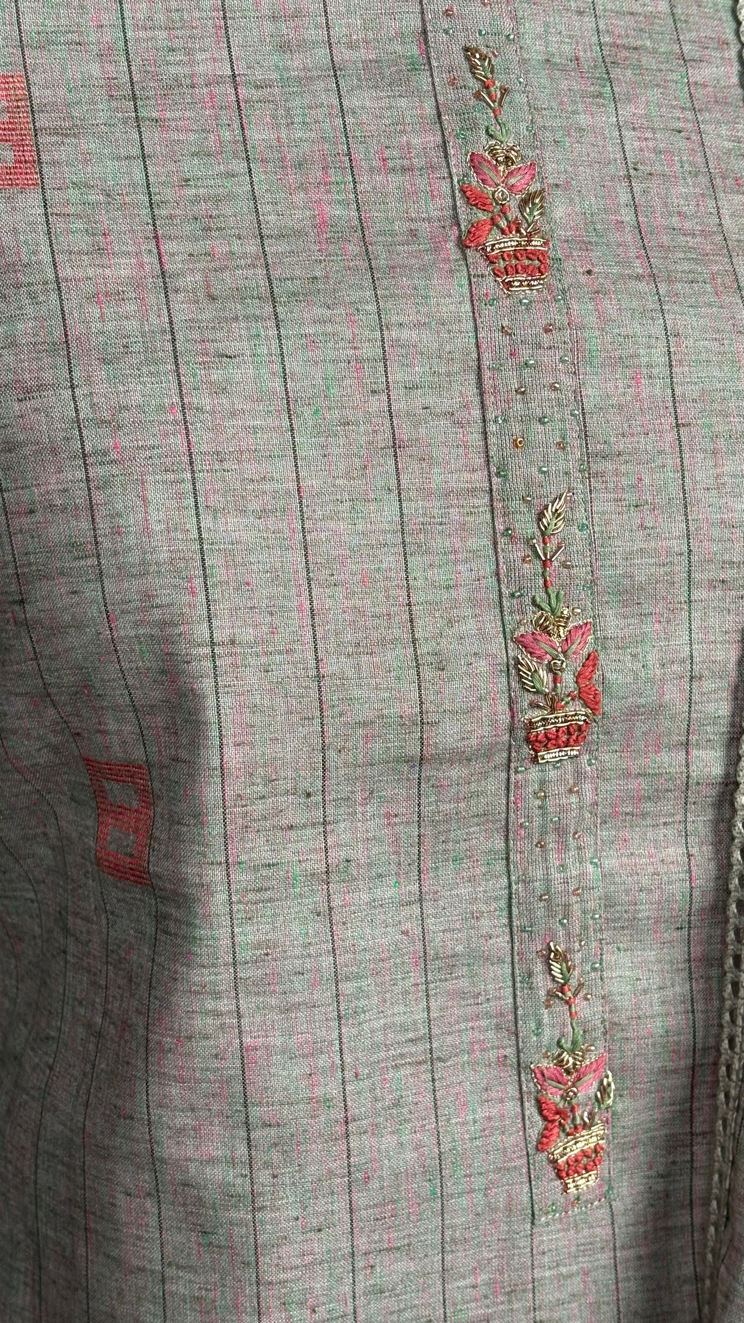 Textured Linen Cotton - 3pc