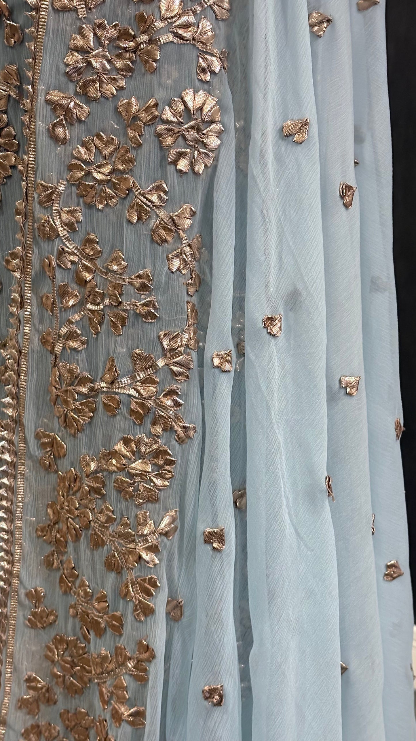 Baby Blue Gota - 3pc