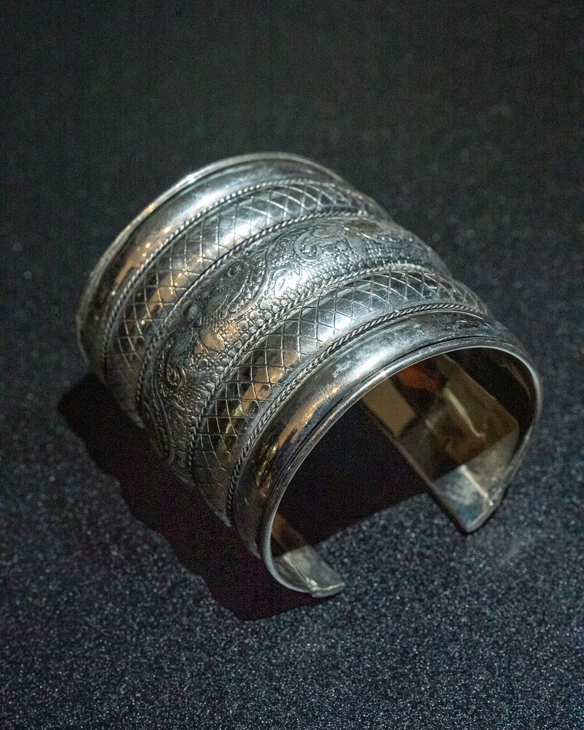 Statement Arm Cuff - Diamond