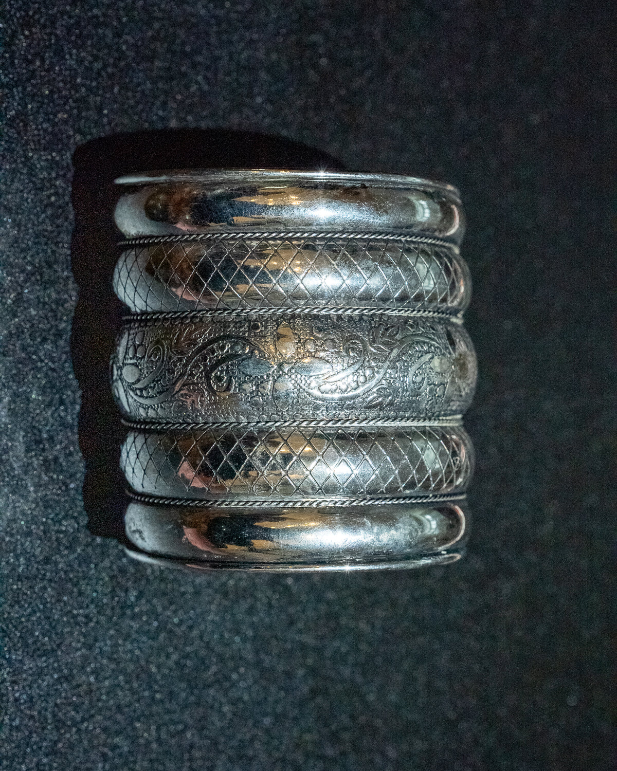 Statement Arm Cuff - Diamond