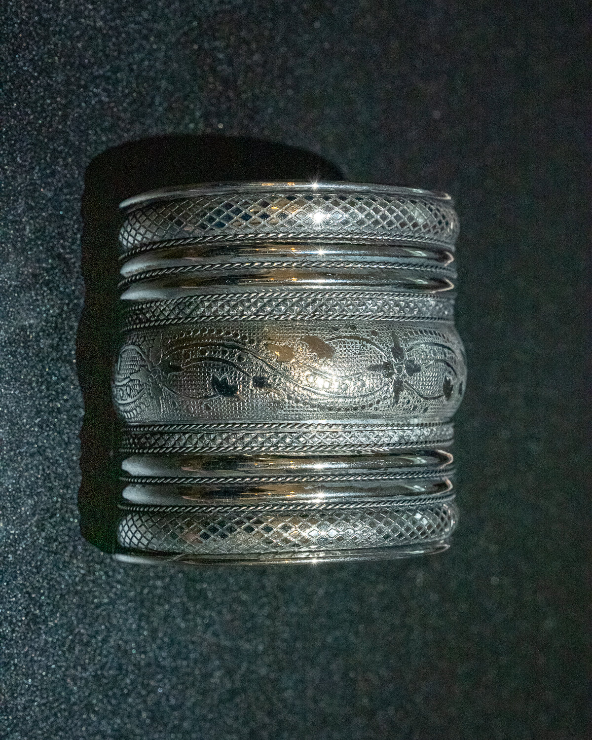 Statement Arm Cuff - Stack