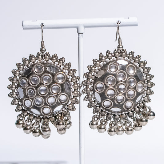 Circle Drop Earrings