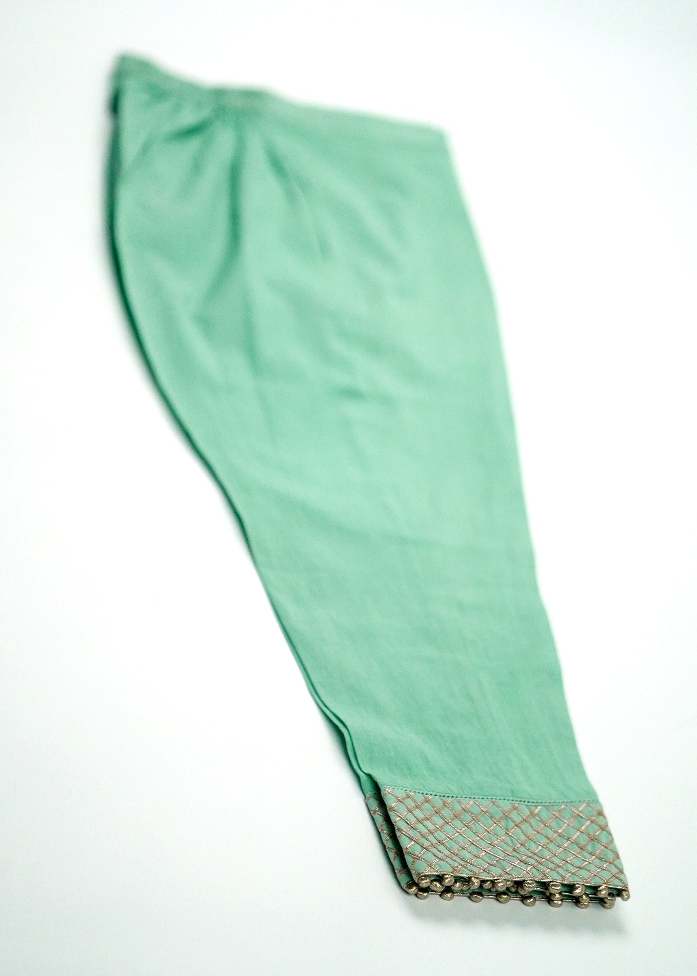Teal Straight Leg Trouser