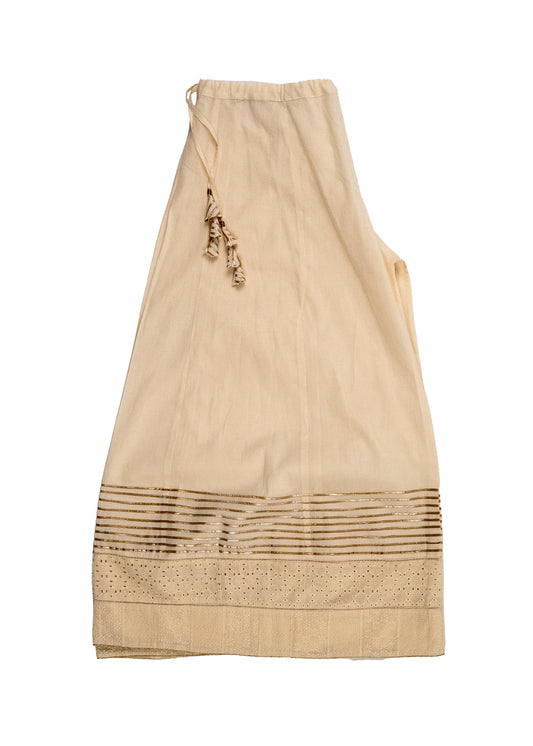 Ivory Wide Leg Trouser